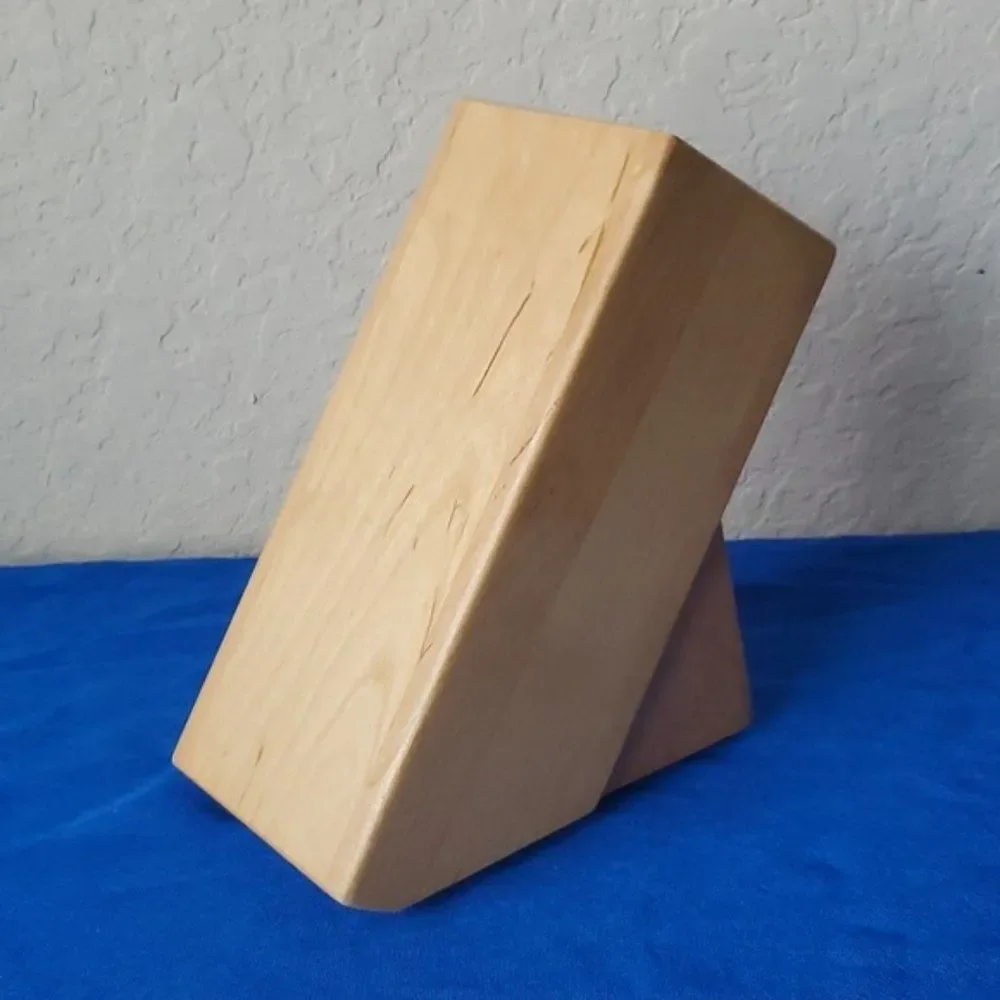 JA Henckels International Forged Premio Birch Wooden Knife Block D-934D EUC